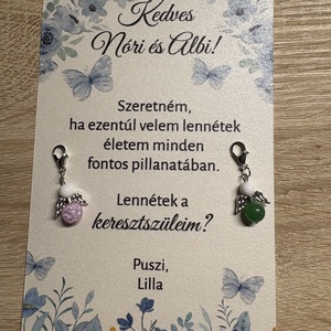 Keresztszülő felkérő, Játék & Sport, Keresztelőajándékok, , MESKA