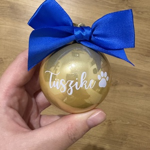 Névre szóló gömb - Meska.hu