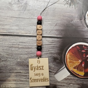 Visszapillantótükör dísz - Meska.hu