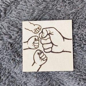 Családi kötelék - otthon & életmód - dekoráció - kép & falikép - fából készült kép - Meska.hu