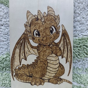 Égetett kép - otthon & életmód - dekoráció - kép & falikép - fából készült kép - Meska.hu