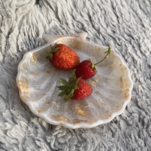 Epoxi kagyló - ékszertartó, kulcstartó , , Mindenmás, MESKA