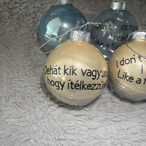 Karácsonyi gömbök karácsonyfa gömbök - Meska.hu