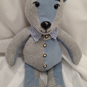 Emlékörző maci fiú/Maci Mirkó - játék & sport - plüssállat & játékfigura - maci - Meska.hu