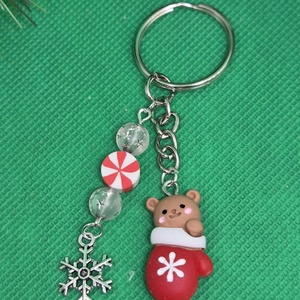 Kesztyű macival kulcstartó - táska & tok - kulcstartó & táskadísz - kulcstartó - Meska.hu