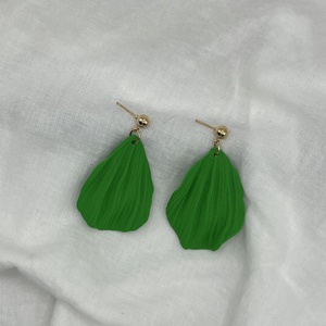 Szirom fülbevaló, Ékszer, Fülbevaló, Lógó fülbevaló, Ékszerkészítés, Gyurma, MESKA