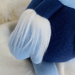 Kék csillagos manó - karácsony - karácsonyi lakásdekoráció - karácsonyi manók, figurák - Meska.hu