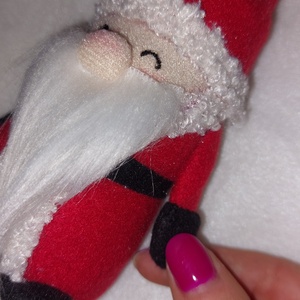 Tölthető Mikulás figura - karácsony - karácsonyi lakásdekoráció - karácsonyi manók, figurák - Meska.hu