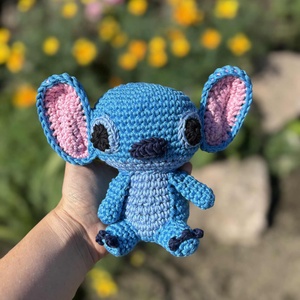 Stitch amigurumi - Meska.hu