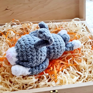 Horrgolt zsenília nyuszikák , Játék & Sport, Plüssállat & Játékfigura, Nyuszi, Horgolás, MESKA