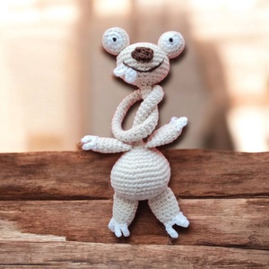 Sid táskadísz , Táska & Tok, Kulcstartó & Táskadísz, Táskadísz, Horgolás, MESKA