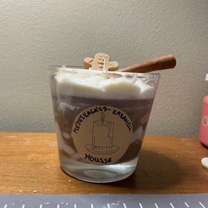 Mézeskalácsxkaramell mousse - otthon & életmód - gyertya, illat, aroma - gyertya - Meska.hu