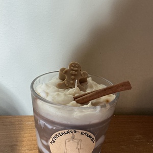 Mézeskalácsxkaramell mousse - otthon & életmód - gyertya, illat, aroma - gyertya - Meska.hu