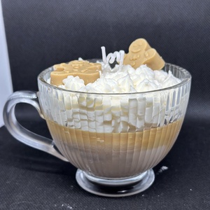 Mézeskalács és karamell - karácsony - karácsonyi lakásdekoráció - karácsonyi illatgyertya, mécses - Meska.hu