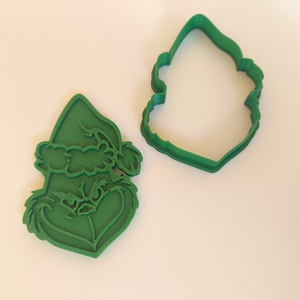 Grincs sütipecsét - karácsony - karácsonyi sütés-főzés - Meska.hu