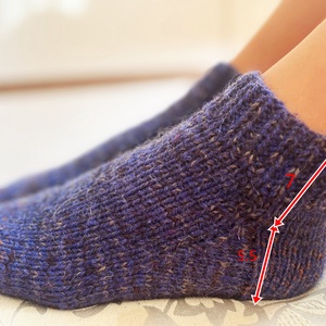 A meleg és tartós Gyapjú Unisex zokni.  36/37 Méret. - ruha & divat - cipő & papucs - zokni - Meska.hu