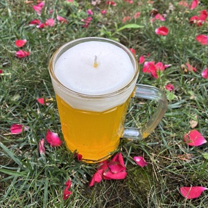 Sörgyertya - otthon & életmód - gyertya, illat, aroma - gyertya - Meska.hu