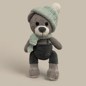 Brúnó, a horgolt plüss maci - játék & sport - plüssállat & játékfigura - maci - Meska.hu Brúnó, a horgolt plüss maci - játék & sport - plüssállat & játékfigura - maci - Meska.hu