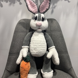 Horgolt Tapsi Hapsi - játék & sport - plüssállat & játékfigura - nyuszi - Meska.hu