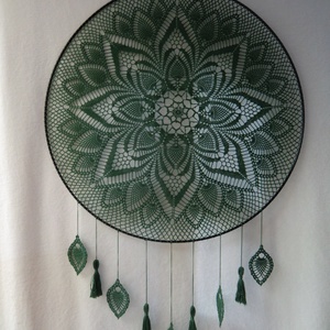 Horgolt mandala - otthon & életmód - dekoráció - spiritualitás - mandala - Meska.hu