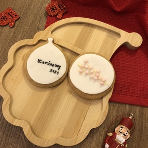 Egyedi feliratos  mézeskalács - karácsony - karácsonyi lakásdekoráció - karácsonyfadíszek - Meska.hu