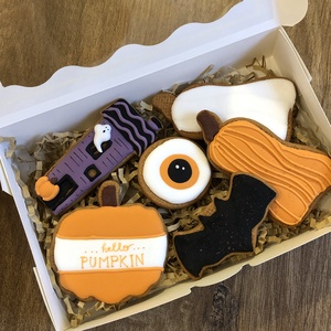 DIY Halloween-i mézeskalács box, DIY (Csináld magad), Egységcsomag, Mézeskalácssütés, MESKA