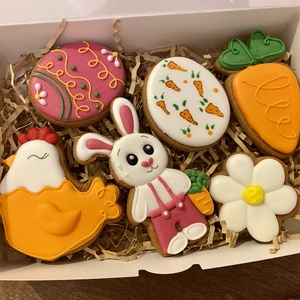 Húsvéti mézeskalács ajándékbox - ünnepi díszek, dekorációk - húsvéti díszek és dekorációk - húsvéti ajándékátadó - Meska.hu