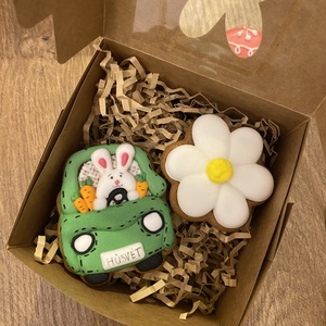 Húsvéti mézeskalács celofán csomagolásban - ünnepi díszek, dekorációk - húsvéti díszek és dekorációk - húsvéti ajándékátadó - Meska.hu