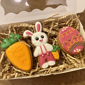 Húsvéti mézeskalács celofán csomagolásban - ünnepi díszek, dekorációk - húsvéti díszek és dekorációk - húsvéti ajándékátadó - Meska.hu