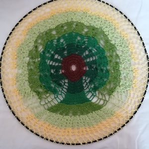 Őszi életfa, Otthon & Életmód, Dekoráció, Fali és függő dekoráció, Álomfogó, Horgolás, MESKA