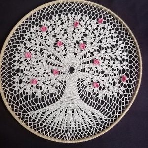 Virágos életfa, Otthon & Életmód, Dekoráció, Fali és függő dekoráció, Álomfogó, , MESKA