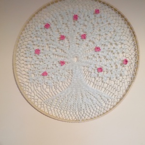 Virágos életfa - otthon & életmód - dekoráció - fali és függő dekoráció - álomfogó - Meska.hu