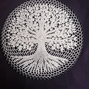 Fehér életfa - Meska.hu