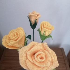 Sárga rózsa  - Meska.hu