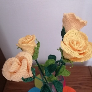 Sárga rózsa  - otthon & életmód - virágdekoráció - virágok - szálas virág - Meska.hu