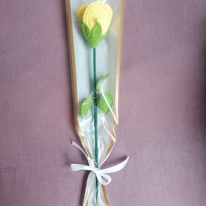 Sárga rózsa  - otthon & életmód - virágdekoráció - virágok - szálas virág - Meska.hu