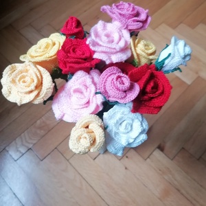 Rózsaszín rózsa  - otthon & életmód - virágdekoráció - virágok - szálas virág - Meska.hu