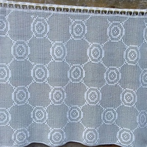 Múltból kapott örökség nyomán 2Fehér horgolt  népi motívumos csipke függöny, Otthon & Életmód, Függöny és kiegészítő, Vitrázs függöny, Lakástextil, Horgolás, MESKA