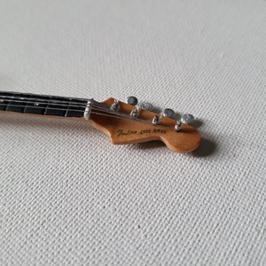 Fender Jazz Bass gitár makett - művészet - makett, modell - Meska.hu
