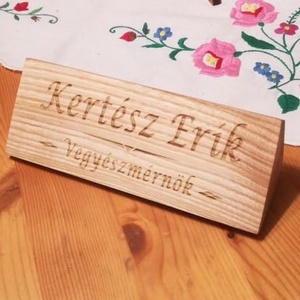 Asztali információs tábla - Meska.hu