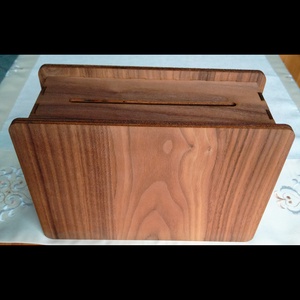 Dekoratív fa persely - otthon & életmód - dekoráció - asztal és polc dekoráció - persely - Meska.hu