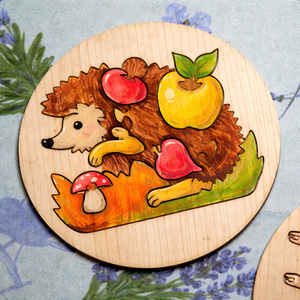 Süni kirakó � szerethető fa puzzle, fejlesztő és festhető ajándék, Játék & Sport, Puzzle, Hagyományos puzzle, Famegmunkálás, Gravírozás, pirográfia, MESKA