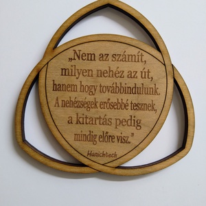Reggeli lélekfalat � motivációs fa hűtőmágnes inspiráló üzenettel - Meska.hu