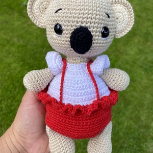 Horgolt koala maci - Meska.hu