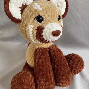 Horgolt vörös panda, Játék & Sport, Plüssállat & Játékfigura, Maci, Horgolás, MESKA