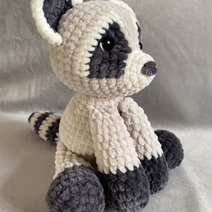 Horgolt mosómedve - játék & sport - plüssállat & játékfigura - maci - Meska.hu