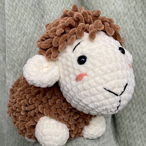 Horgolt bárány, Játék & Sport, Plüssállat & Játékfigura, Plüss bárány, Horgolás, MESKA