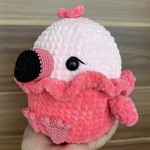 Horgolt flamingó, Játék & Sport, Plüssállat & Játékfigura, Madár, Horgolás, MESKA