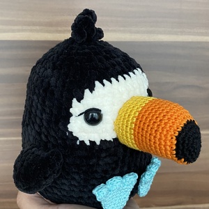 Horgolt tukán, Játék & Sport, Plüssállat & Játékfigura, Madár, Horgolás, MESKA