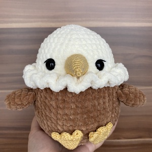 Horgolt sas - játék & sport - plüssállat & játékfigura - madár - Meska.hu